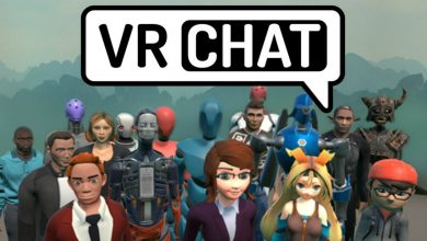 شعار لعبة VRChat