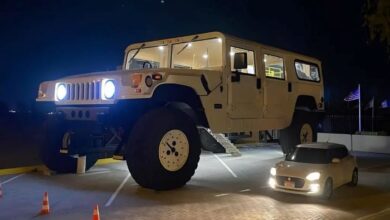 Hummer, Sharjah, UAE, Sheikh, Rainbow